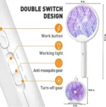 Raketë Elektrike Kundër Mushkonjave – 3000V