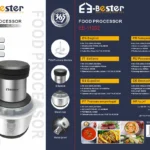 Grirës Elektrik Profesional – 800W, 3L (Bester)