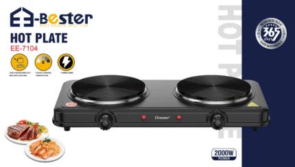 Sobë Elektrike Dyshe Inox (Bester EE-7104)