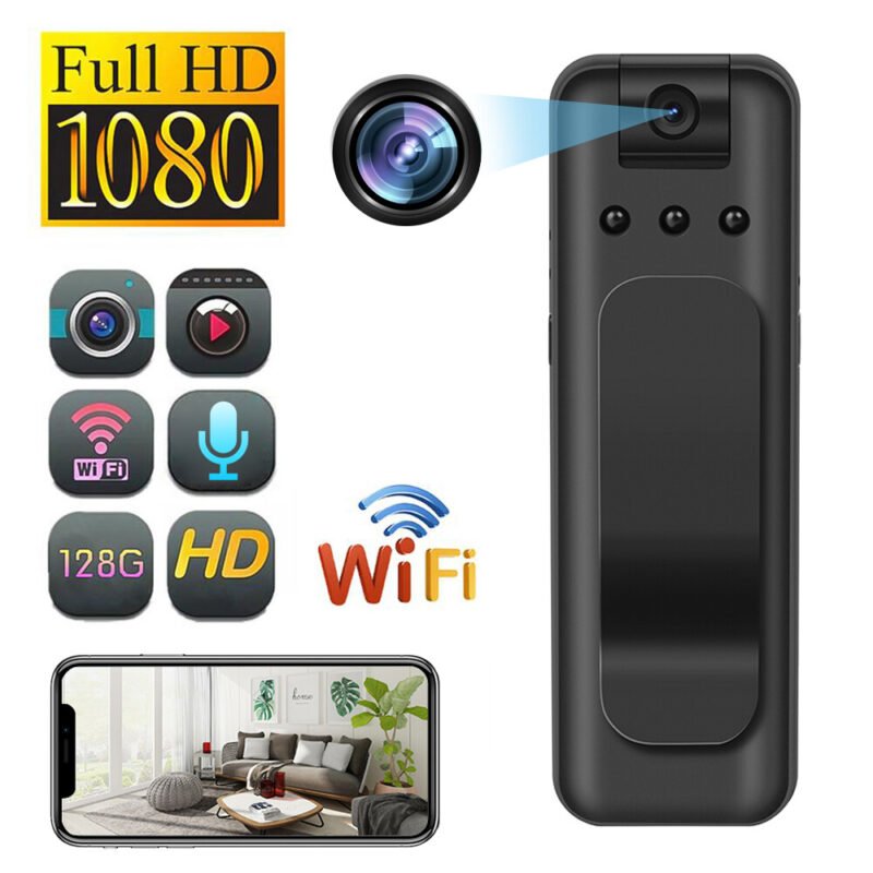 Mini Kamera Spiun WiFi 1080P