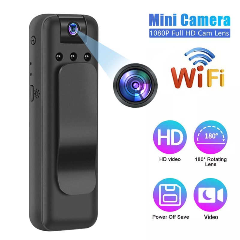Mini Kamera Spiun WiFi 1080P thumbnail 3