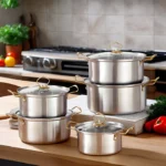 Set Tenxorësh Inoks 10 Pjesë Premium - Figura 2