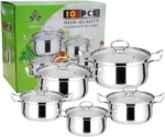 Set Tenxorësh Inoks 10 Pjesë Premium