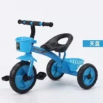 Tricikël Fëmijësh Blu me Shportë
