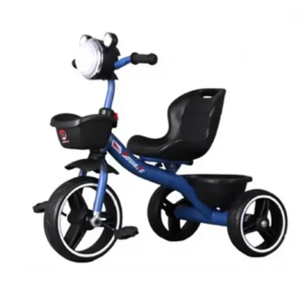 Tricikël Premium me Drita LED & Shportë