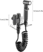 Set Bidé Spray Inox me Çorape Spiralike - Figura 3