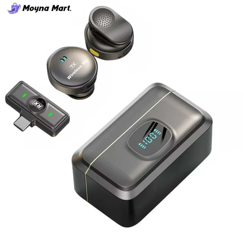 Mikrofon Wireless Lavalier me Power Box