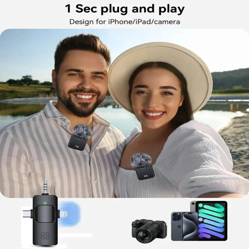 Mikrofon Wireless Dual Lavalier thumbnail 2