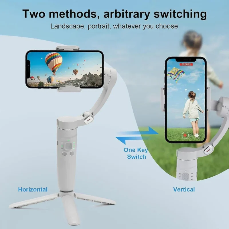 Selfie Stick Gimbal + Tripod thumbnail 3