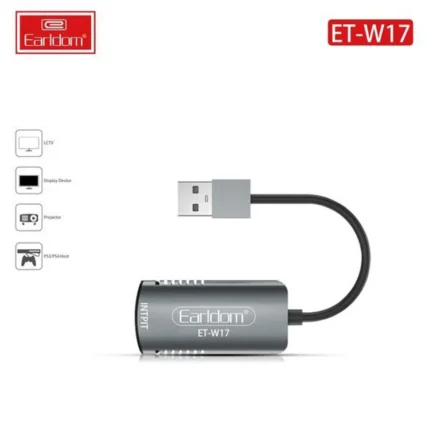 USB Capture Card Earldom ET-W17