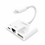 Earldom OTG Adapter (Lightning + USB + RJ45)