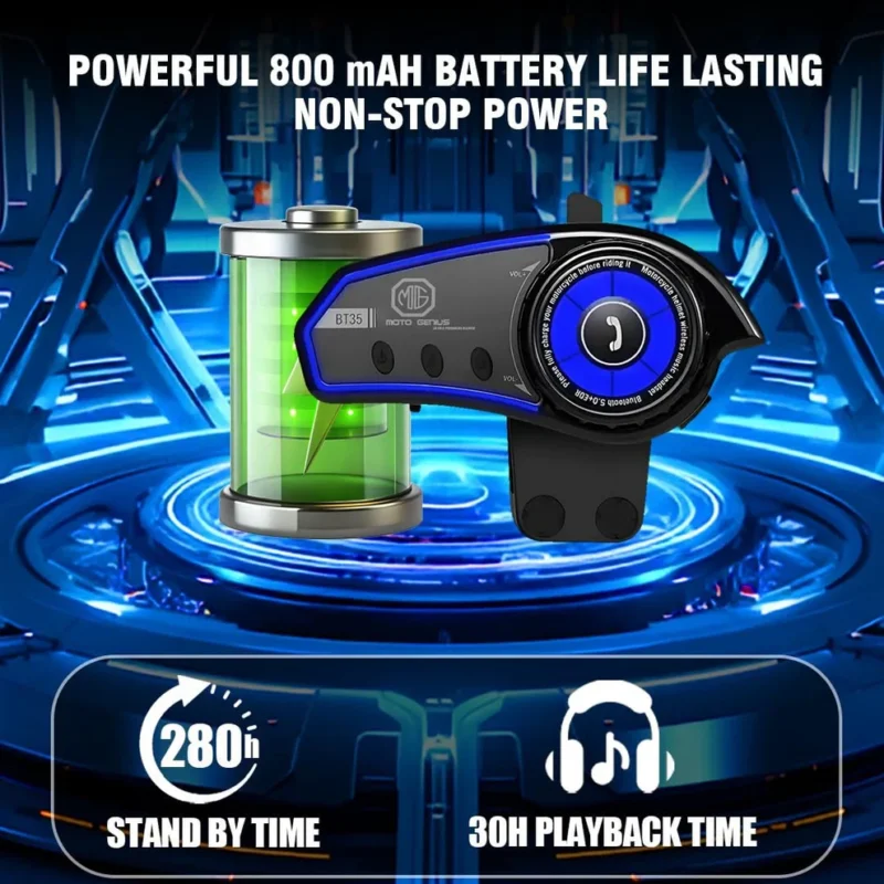 Intercom Bluetooth për Helmetë thumbnail 2