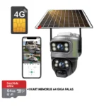 Kamera Sigurie 4G me Panel Solar