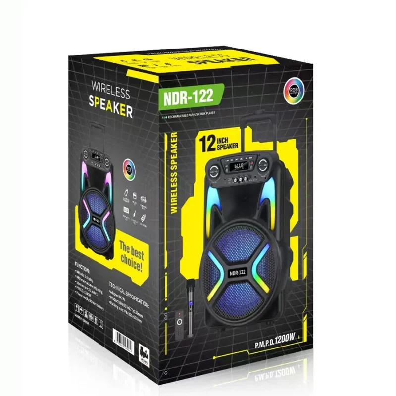 Boksë Bluetooth Portable