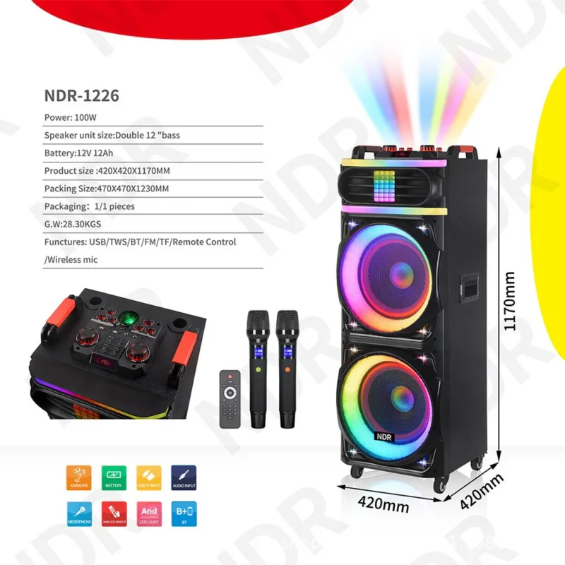 Sistem Karaoke Premium LED