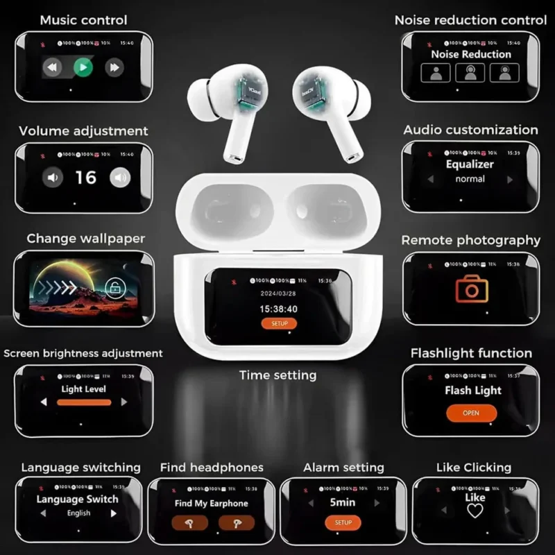 Earbuds me ekran & ANC thumbnail 3