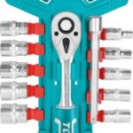 Set Ratchet TOTAL 12 Pjesë (1/4)