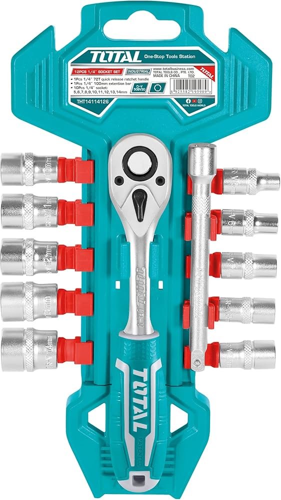 IMG_0123 Set Ratchet TOTAL 12 Pjesë (1/4) - Figura 1