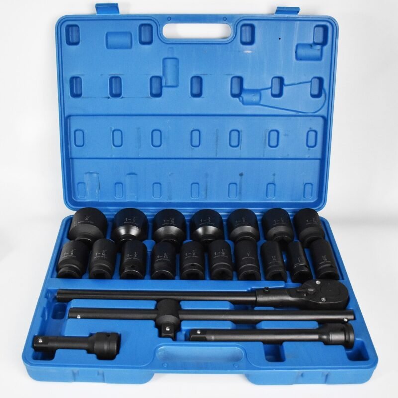 Set Çelësash Goditës 22 Copë (3/4 Drive)
