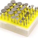 Set frezash diamant për mini trapano