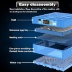 Inkubator për vezë – 156 vezë - Figura 2