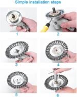 Disk Çeliku për Pastrim Bari / Barëra - Figura 3