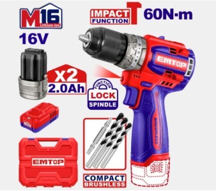 Trapano bateri 16V (2 bateri)