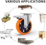 Rrotë industriale transporti 130kg - Figura 3