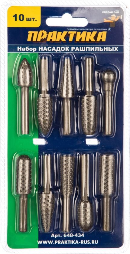 Set Frezash për Metal/Dru (10 copë)