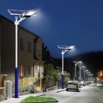 Dritë LED Solare 300W me Panel Diellor - Figura 3