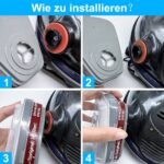 Maskë mbrojtëse profesionale - Figura 2