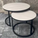 Set Tavolinash Moderne (2 Copë)