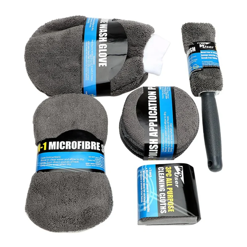 Set mikrofibre për pastrim