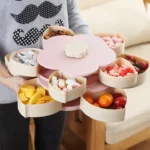Mbajtëse snacks me ndarje