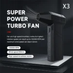 Turbo Fan Portativ Super Fuqi - Figura 2