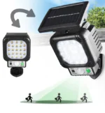 Lampë Solare me Panel Lëvizës