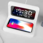 Orë Digjitale me Wireless Charging