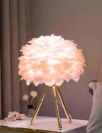 Lampë dekorative me pupla