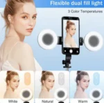 Selfie ring light me tripod - Figura 2
