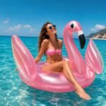 Flamingo Gjigant për Pishinë - Figura 2
