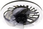 Ventilator Tavanor me Dritë LED dhe Telekomandë