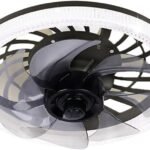 Ventilator Tavanor me Dritë LED dhe Telekomandë