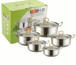 Set Tenxheresh Inox 10 Pjesë