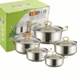 Set Tenxheresh Inox 10 Pjesë