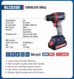 Trapan me bateri Makute BLCD200 - Figura 4