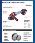 Gurë Prerës/Grinder me bateri Makute CAG126-2BL (20V Brushless) - Figura 3