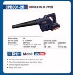 Fryrës Ajri (Blower) Makute CPB001-2B - Figura 2