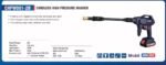 Lavarëse me presion me bateri (High Pressure Washer) 20V - Figura 2