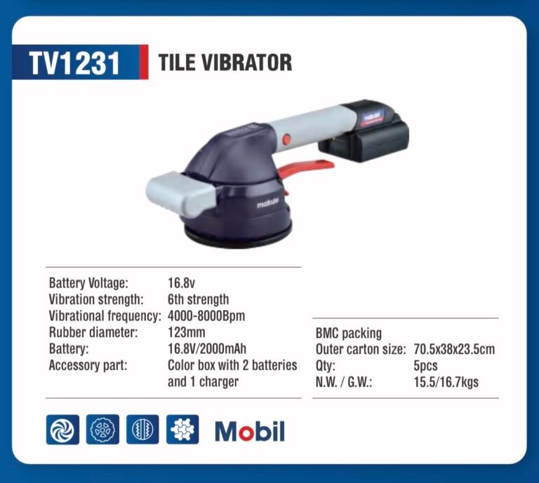 Vibrator për pllaka (Tile Vibrator) TV1231 thumbnail 2