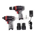Set 2n1: Trapan + Kaçavidë me bateri (Cordless Drill + Screwdriver) P2-DC01-2B (12V) - Figura 2